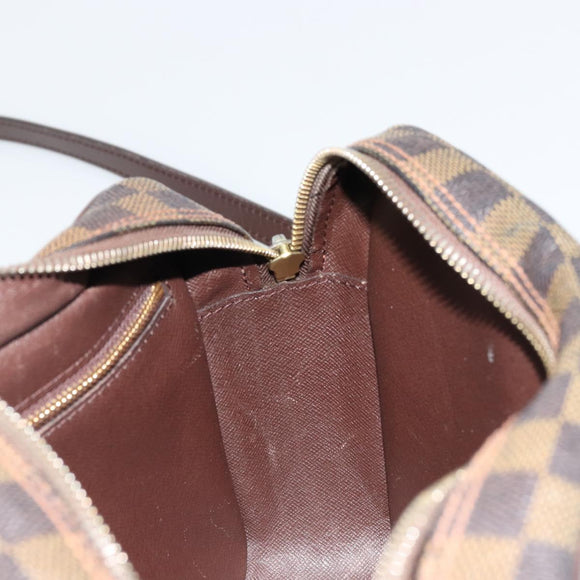 LOUIS VUITTON Damier Ebene Trocadero 27 Shoulder Bag SPO N48085 LV Auth 180428