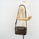LOUIS VUITTON Damier Ebene Trocadero 27 Shoulder Bag SPO N48085 LV Auth 180428-24