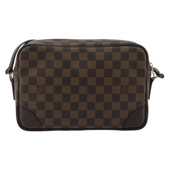 LOUIS VUITTON Damier Ebene Trocadero 27 Shoulder Bag SPO N48085 LV Auth 180428
