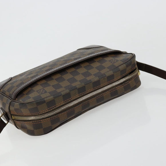 LOUIS VUITTON Damier Ebene Trocadero 27 Shoulder Bag SPO N48085 LV Auth 180428
