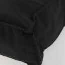 CHANEL Chain Shoulder Tote Bag Nylon Black Gold CC Auth 180433A-9