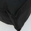 CHANEL Chain Shoulder Tote Bag Nylon Black Gold CC Auth 180433A-16