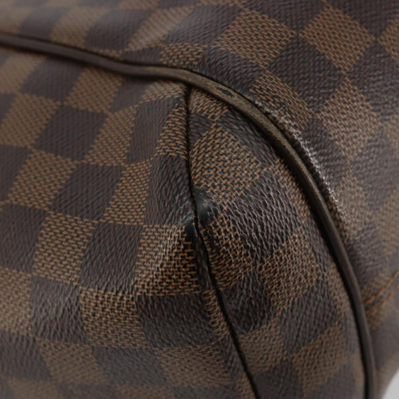 LOUIS VUITTON Damier Ebene Totally PM Tote Bag N41282 LV Auth 180448