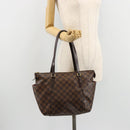 LOUIS VUITTON Damier Ebene Totally PM Tote Bag N41282 LV Auth 180448-24