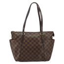 LOUIS VUITTON Damier Ebene Totally PM Tote Bag N41282 LV Auth 180448-13