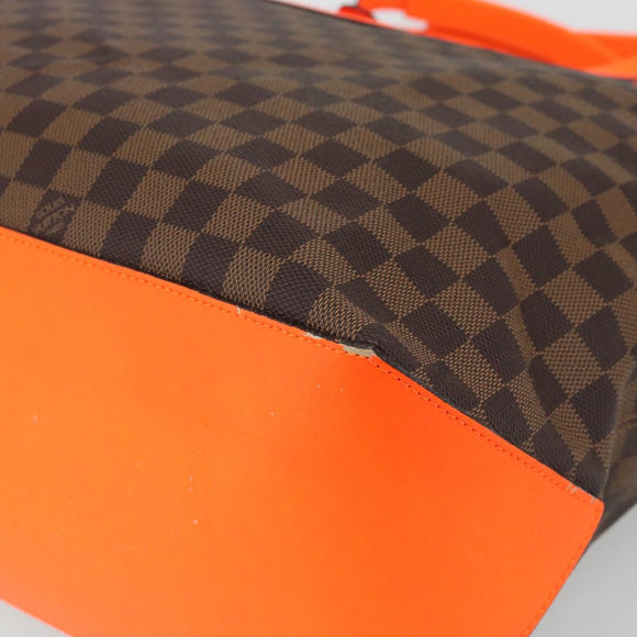 LOUIS VUITTON Damier Challenge Cabas Tote Bag N41243 LV Auth 180450