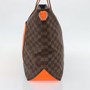 LOUIS VUITTON Damier Challenge Cabas Tote Bag N41243 LV Auth 180450-4