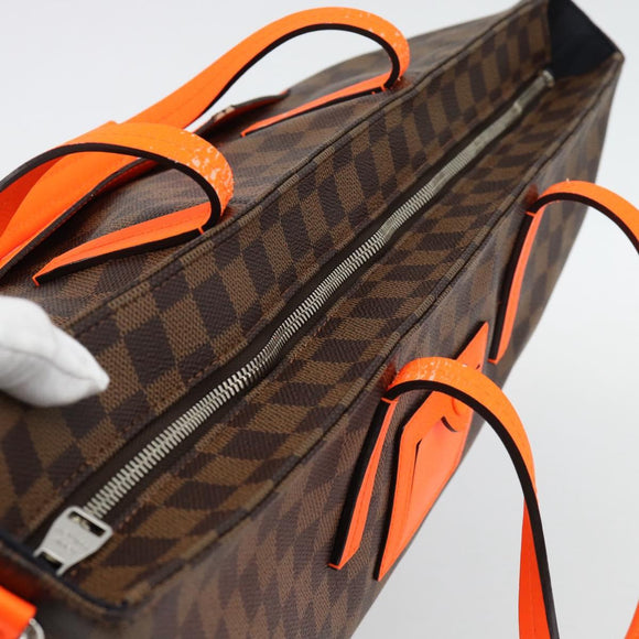 LOUIS VUITTON Damier Challenge Cabas Tote Bag N41243 LV Auth 180450