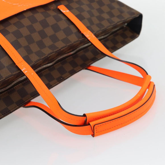 LOUIS VUITTON Damier Challenge Cabas Tote Bag N41243 LV Auth 180450