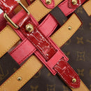 LOUIS VUITTON Monogram Ruby Neo Bucket Tote Bag Red M95613 LV Auth 180461-17