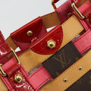 LOUIS VUITTON Monogram Ruby Neo Bucket Tote Bag Red M95613 LV Auth 180461-10