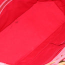 LOUIS VUITTON Monogram Ruby Neo Bucket Tote Bag Red M95613 LV Auth 180461-11