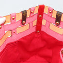 LOUIS VUITTON Monogram Ruby Neo Bucket Tote Bag Red M95613 LV Auth 180461-20