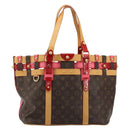 LOUIS VUITTON Monogram Ruby Neo Bucket Tote Bag Red M95613 LV Auth 180461-13