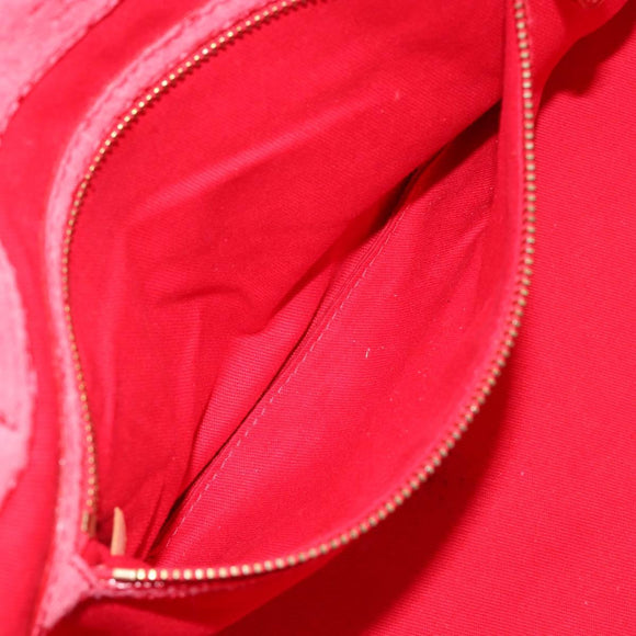 LOUIS VUITTON Monogram Ruby Neo Bucket Tote Bag Red M95613 LV Auth 180461