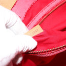LOUIS VUITTON Monogram Ruby Neo Bucket Tote Bag Red M95613 LV Auth 180461-12