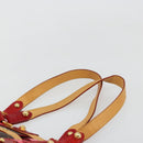 LOUIS VUITTON Monogram Ruby Neo Bucket Tote Bag Red M95613 LV Auth 180461-8