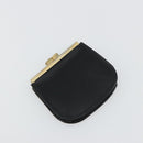 GUCCI Shoulder Bag Leather Black Silver Auth 180462-23