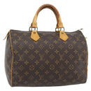 LOUIS VUITTON Monogram Speedy 30 Hand Bag M41526 LV Auth 180468-1