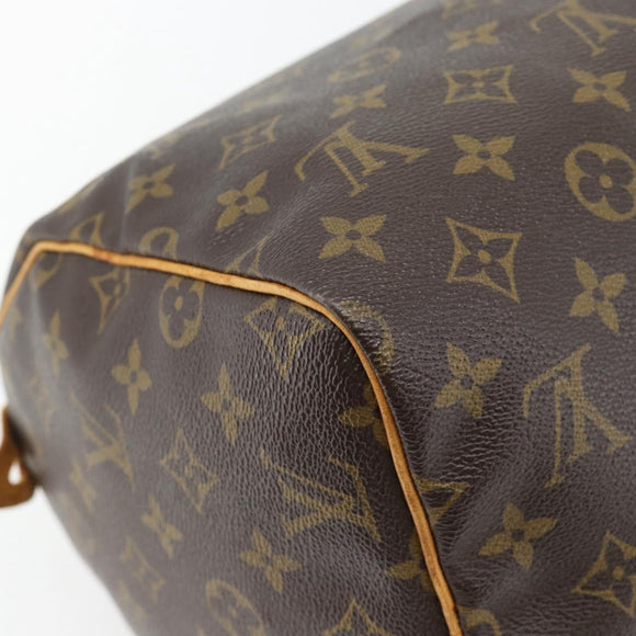 LOUIS VUITTON Monogram Speedy 30 Hand Bag M41526 LV Auth 180468