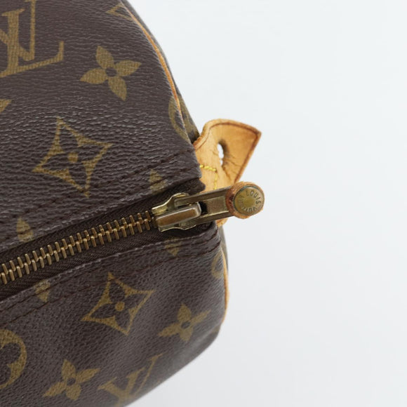 LOUIS VUITTON Monogram Speedy 30 Hand Bag M41526 LV Auth 180468