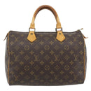 LOUIS VUITTON Monogram Speedy 30 Hand Bag M41526 LV Auth 180468-13