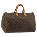 LOUIS VUITTON Monogram Speedy 40 Hand Bag M41522 LV Auth 180470A-1