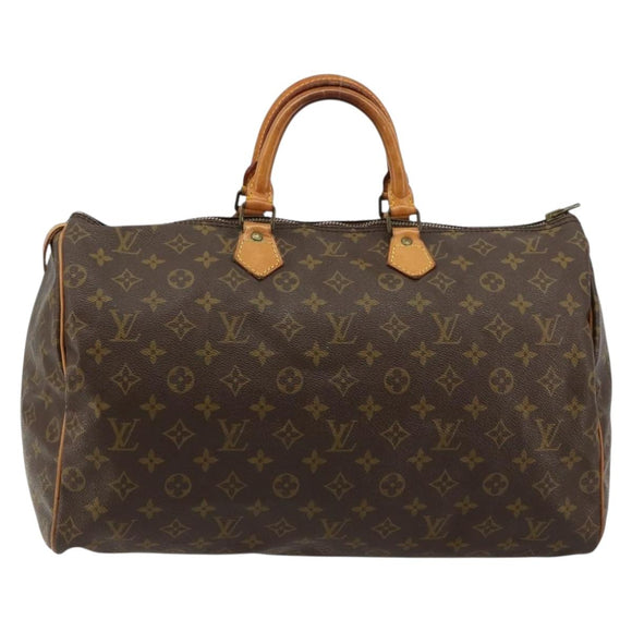 LOUIS VUITTON Monogram Speedy 40 Hand Bag M41522 LV Auth 180470A