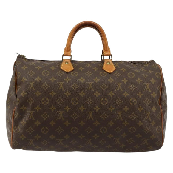 LOUIS VUITTON Monogram Speedy 40 Hand Bag M41522 LV Auth 180470A