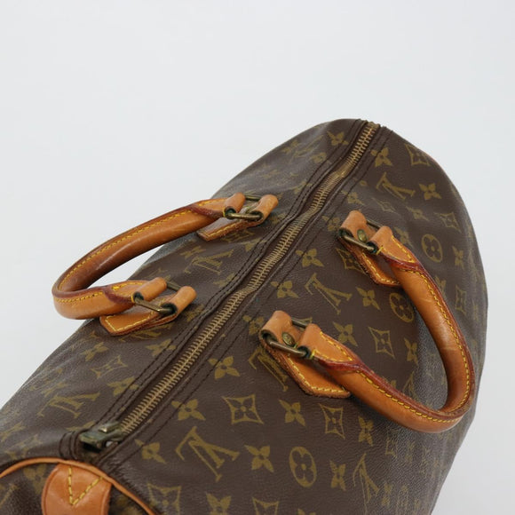 LOUIS VUITTON Monogram Speedy 40 Hand Bag M41522 LV Auth 180470A