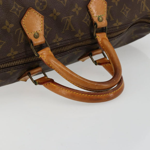 LOUIS VUITTON Monogram Speedy 40 Hand Bag M41522 LV Auth 180470A