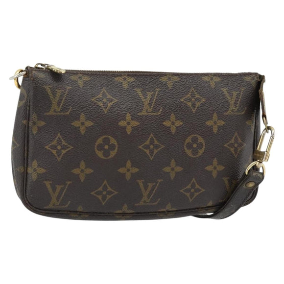 LOUIS VUITTON Monogram Pochette Accessoires Beutel M51980 LV Auth 180472
