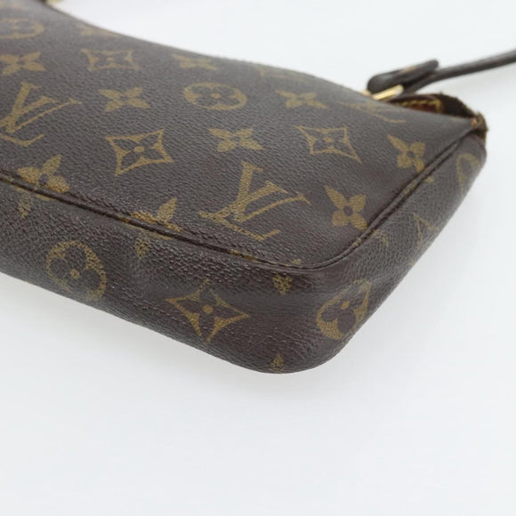 LOUIS VUITTON Monogram Pochette Accessoires Beutel M51980 LV Auth 180472