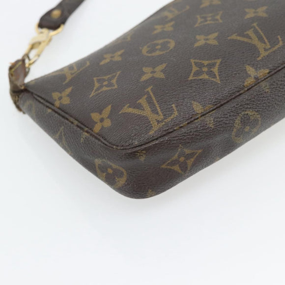 LOUIS VUITTON Monogram Pochette Accessoires Beutel M51980 LV Auth 180472