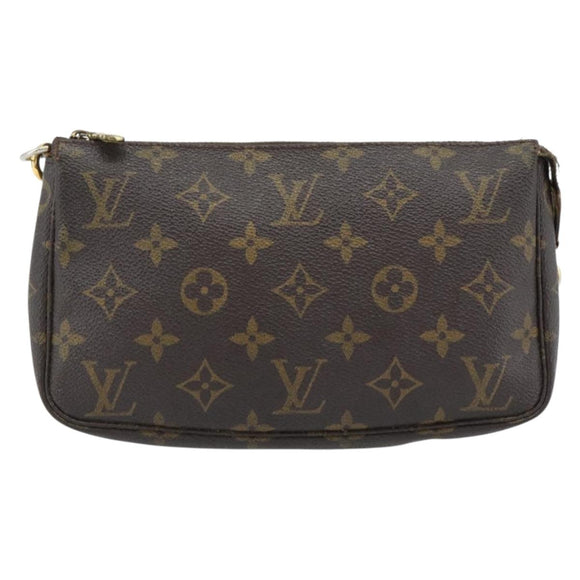 LOUIS VUITTON Monogram Pochette Accessoires Beutel M51980 LV Auth 180472