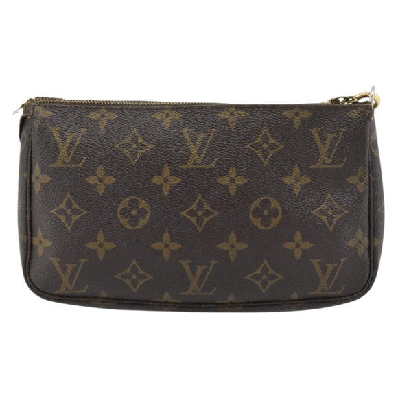 LOUIS VUITTON Monogram Pochette Accessoires Beutel M51980 LV Auth 180472