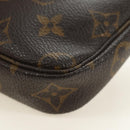 LOUIS VUITTON Monogram Mini Pochette Accessoires Pouch N41667 LV Auth 180474V-16