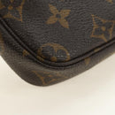 LOUIS VUITTON Monogram Mini Pochette Accessoires Pouch N41667 LV Auth 180474V-17