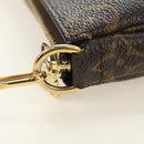 LOUIS VUITTON Monogram Mini Pochette Accessoires Pouch N41667 LV Auth 180474V-8