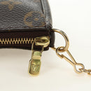 LOUIS VUITTON Monogram Mini Pochette Accessoires Pouch N41667 LV Auth 180474V-20