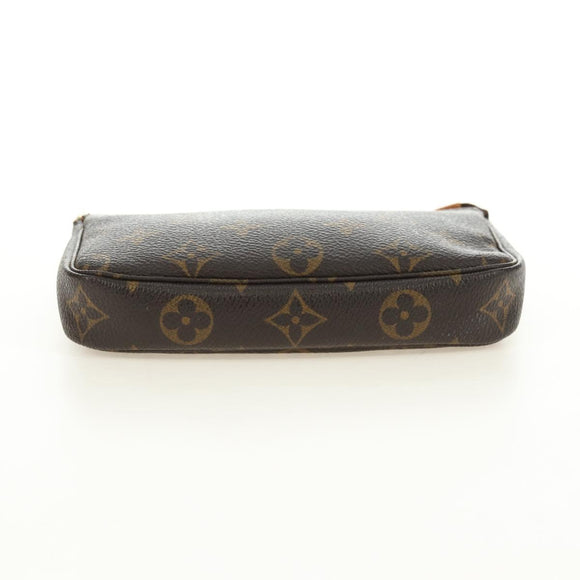 LOUIS VUITTON Monogram Mini Pochette Accessoires Pouch N41667 LV Auth 180474V