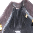 CHANEL Matelasse Chain Shoulder Bag Lamb Skin Black Gold CC Auth 180479SAV-18
