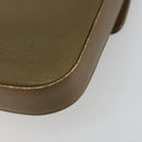 GIVENCHY Umhängetasche Leder Grün Gold Auth 180485-15