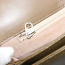 GIVENCHY Umhängetasche Leder Grün Gold Auth 180485-22