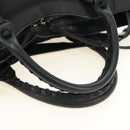 BALENCIAGA The City Hand Bag Nylon 2way Black 115748 Auth 180488SAM-7