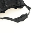 BALENCIAGA The City Hand Bag Nylon 2way Black 115748 Auth 180488SAM-9