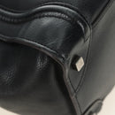 CELINE Luggage Mini Handtasche Leder Schwarz Silber Auth 180490SAM-12