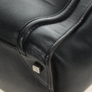 CELINE Luggage Mini Handtasche Leder Schwarz Silber Auth 180490SAM-13