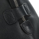 CELINE Luggage Mini Handtasche Leder Schwarz Silber Auth 180490SAM-14