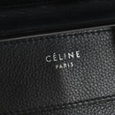 CELINE Luggage Mini Handtasche Leder Schwarz Silber Auth 180490SAM-15